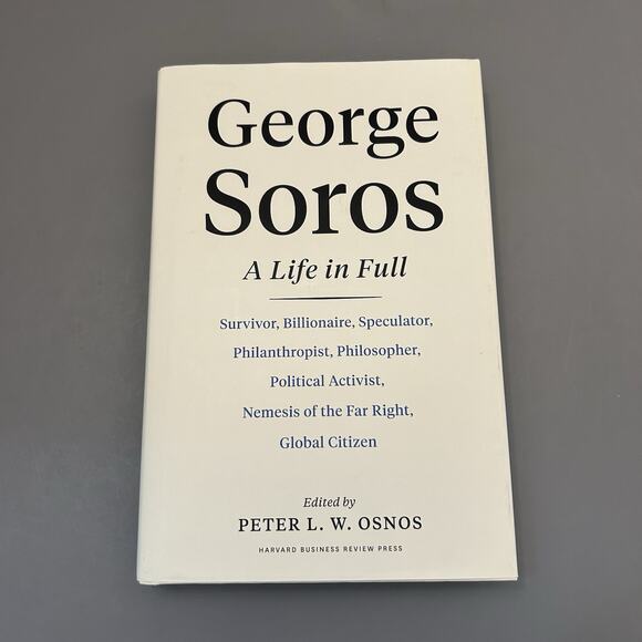George Soros : A Life in Full by Peter L. W. Osnos (2022, Hardcover) - Picture 1 of 5